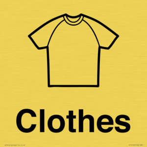 Dementia clothes sign